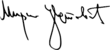 Signature de Mirko CvetkovićМирко Цветковић