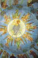 Fresque de la coupole de la collégiale de la Transfiguration (milieu du XIIe&nbsp;siècle)