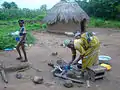 Cuisine de village.