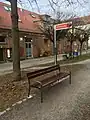 Banc à covoiturage à Tübingen