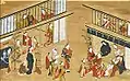 Peinture sans titre de Miyagawa Isshō.