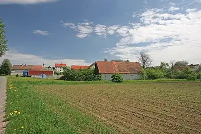 Vue de Mlékosrby.