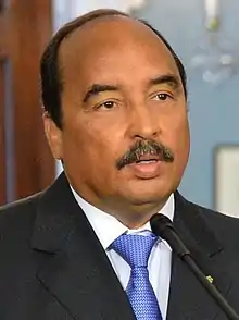 Mohamed Ould Abdel Aziz.