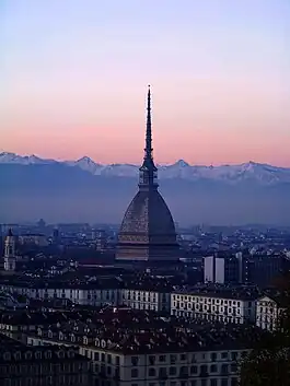 Mole Antonelliana. Musée national du cinéma.