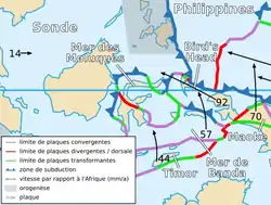 Image illustrative de l’article Plaque de la mer des Moluques