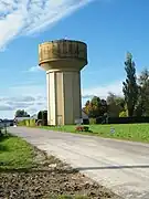 Le château d'eau.