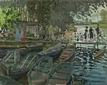 Claude Monet, Baigneurs à la Grenouillère, 1869.National Gallery, Londres