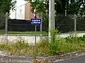 Signalisation de l'ancienne usine