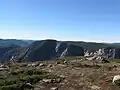 Vue au sommet du Mont Élie.