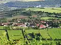 Vue depuis le sommet du mont Rome.