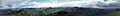 Panorama avec le pic du Midi de Bigorre à droite.