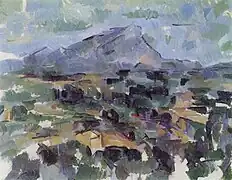 Montagne Sainte-Victoire (1904-1906).