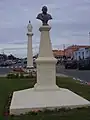 Statue de Jacques Laporte à Montalivet.
