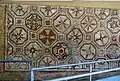 Mosaïque de la villa gallo-romaine de Montcaret, Dordogne, IVe siècle ou Ve siècle.