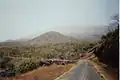 Vue de Monte Largo et du cratère de Pico do Fogo.