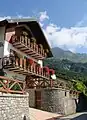 Monteaperta, Borgo di Sopra, maison typique