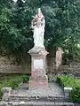 Statue de la Vierge à l'Enfant d'une mission XIXe siècle