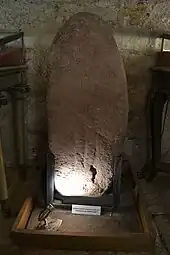 Statue-menhir de Saumecourt n°2.