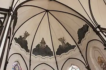 Plafond du chœur.