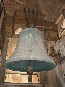 Le bourdon de la cathédrale François, note : Sol#2 (3&nbsp;960&nbsp;kg, Ø 171 cm).