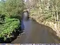 L'Avance en aval du pont-canal, vue vers le nord