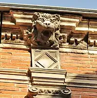 Mufle de lion / gargouille (hôtel Thomas de Montval)
