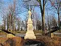 Monument à Latimer au parc Victoria.