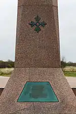 Monument à la 4e&nbsp;division américaine.