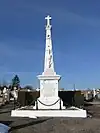 Monument aux morts de la bataille de Nompatelize au cimetière rive droite de Saint-Dié-des Vosges.