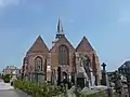 L'église de Morbecque
