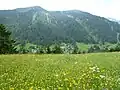 Morgins, vue depuis le chemin de Sépaz