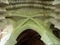 Voûte de la 2e&nbsp;travée.