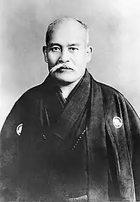 Morihei Ueshiba, fondateur de l'aïkido.