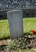 W. Martindale tombé le 1er juillet 1916, premier jour de la Bataille de La Somme.