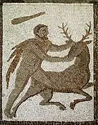 Hercule capturant la biche de Cérynie