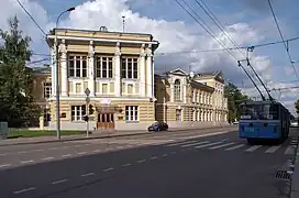 éclectisme tardif /Clinique universitaire Moscou, B Pirogovskaya 4C1 vers 1890