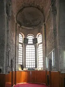 Intérieur  de l’église nord