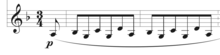 notation musicale du motif