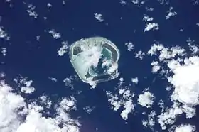Vue satellite de la NASA