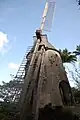 Le moulin à vent de l'ancienne habitation sucrière.