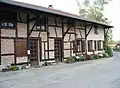 Moulin de Bruno façade avant partie habitation.