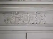 Moulures à l'intérieur du bâtiment Hugo.