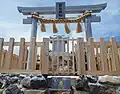 First view of Iwakura at Ishizuchi