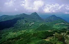 Vue du mont Yūbari.