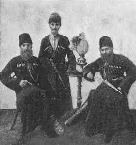 Juifs des montagnes au début de XXe&nbsp;siècle.