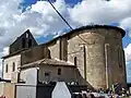 Vue sud-est, le chevet (sept.&nbsp;2012)