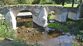 Vue ouest (aval).