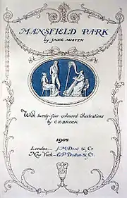 Première de couverture décorée d'une vignette et de guirlandes