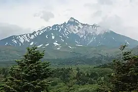 Vue du mont Rishiri.