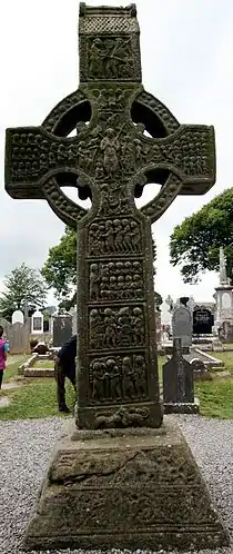 Photograph of the East face of the Cross.
